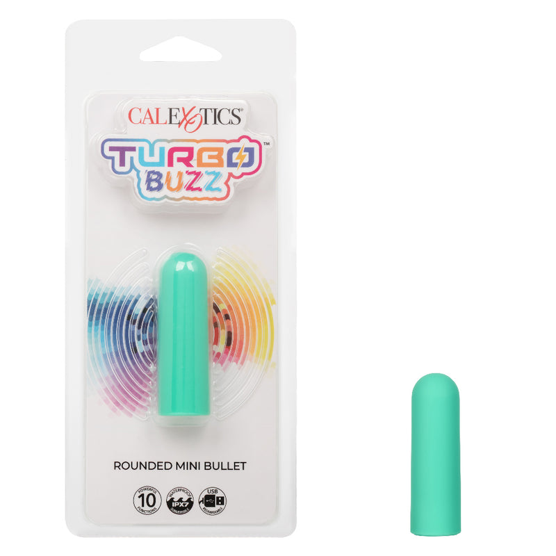 CalExotics Turbo Buzz Rounded Mini Bullet - Green