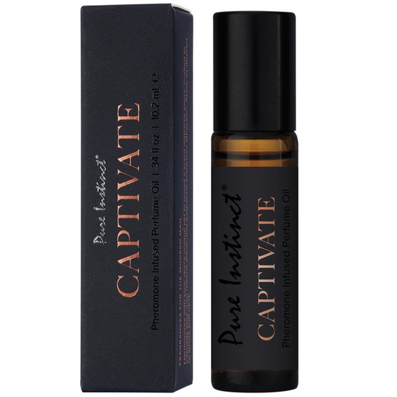 Classic Brands Pure Instinct Pheromone Perfume Oil Captivate 10ml 0.34oz