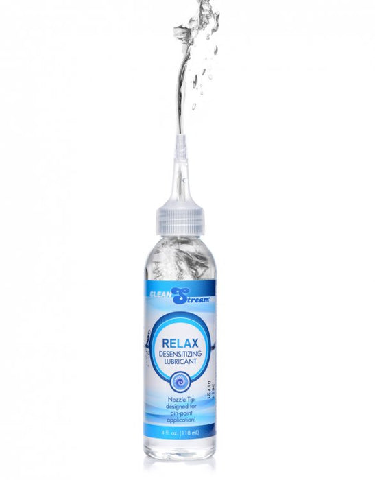 "Relax Desensitizing Lubricant With Nozzle Tip - 4 Oz. 118ml CS-AF987-4OZ"