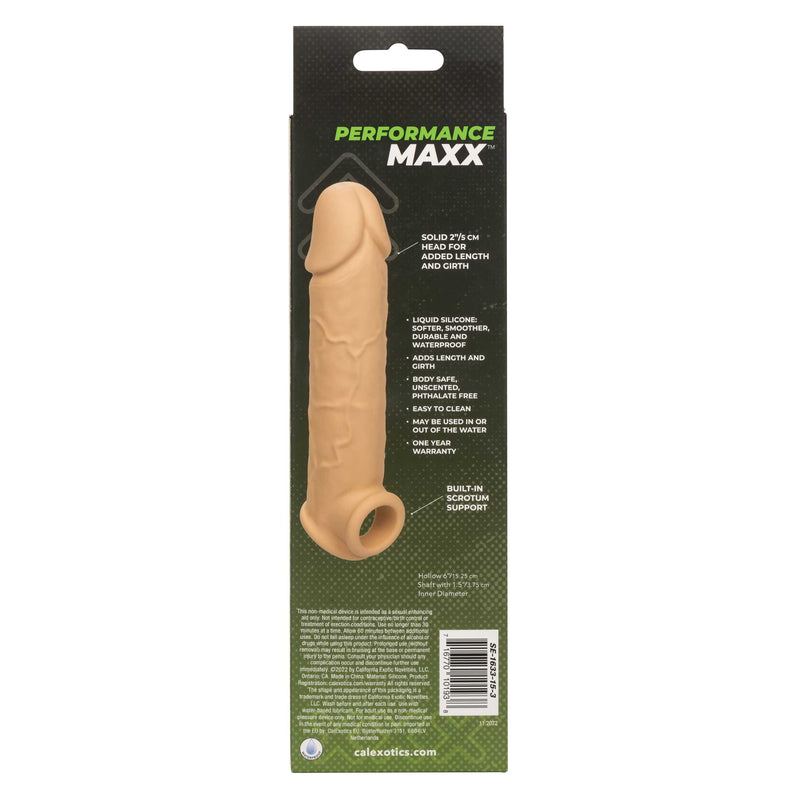 CalExotics Performance Maxx Life-Like Extension 8 Inch - Ivory