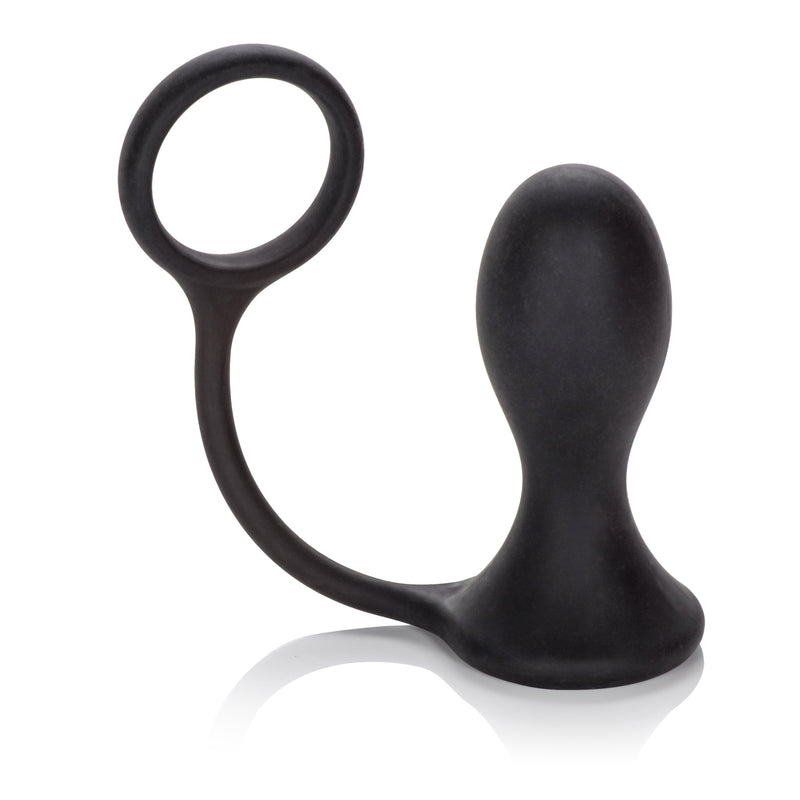 CalExotics Dr. Joel Kaplan Prostate Probe and Ring - Black