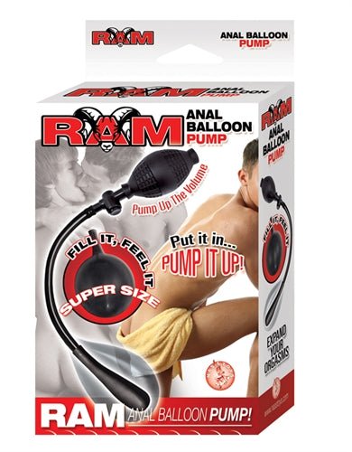 Nasstoys Ram Anal Balloon Pump - Black