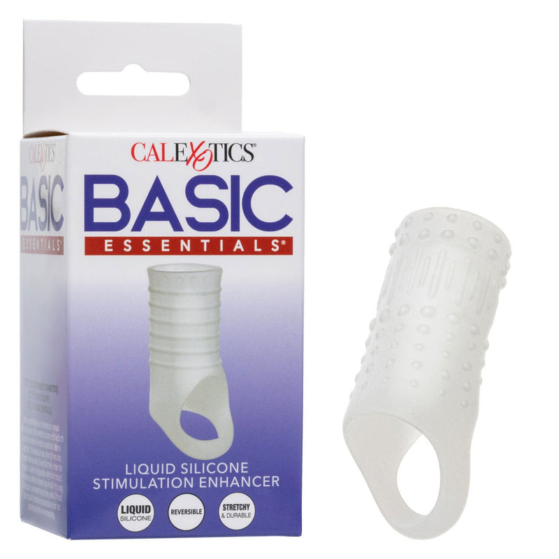 CalExotics Basic Essentials Liquid Silicone Stimulation Enhancer - Clear