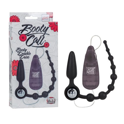 CalExotics Booty Call Booty Double Dare - Black