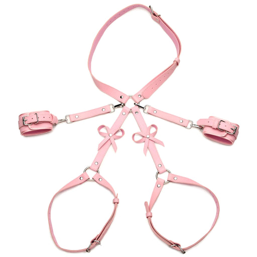 "Bondage Harness With Bows - Medium/large - Pink STR-AH089-ML"