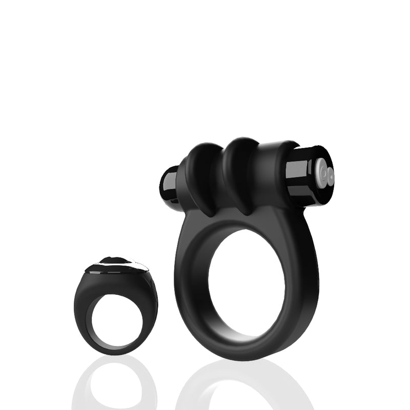 Screaming O Screaming O Remote Controlled Switch Vibrating Ring - Black