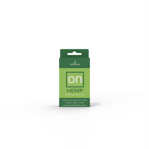 "On Hemp Infused Arousal Oil -Medium Box - 0.17 Fl. Oz. SEN-VL175-L"