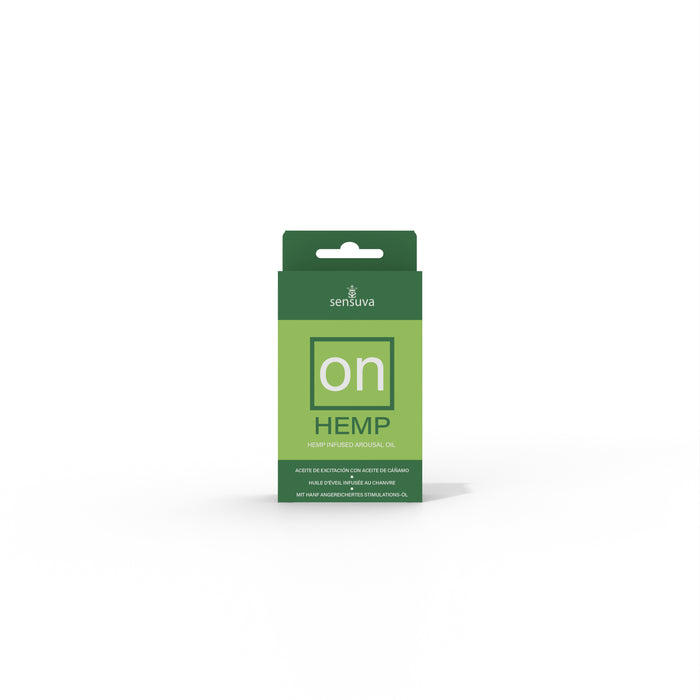 "On Hemp Infused Arousal Oil -Medium Box - 0.17 Fl. Oz. SEN-VL175-L"