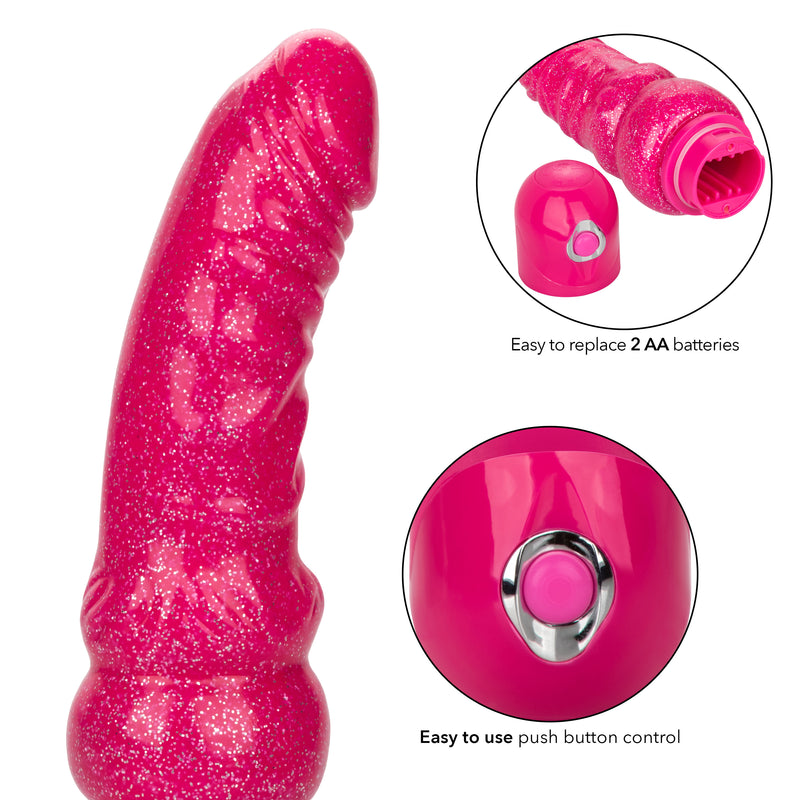 CalExotics Naughty Bits Lady Boner Bendable Personal Vibrator