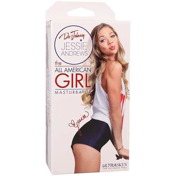 Doc Johnson Jessies Andrews The All American Girls Masturbator - Stroker Masturbator - Realistic Pocket Pussy