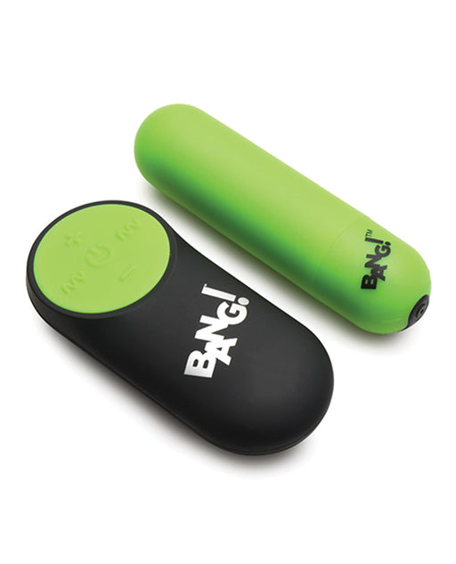 "Glow in the Dark Bullet With Remote - Green BNG-AH458"