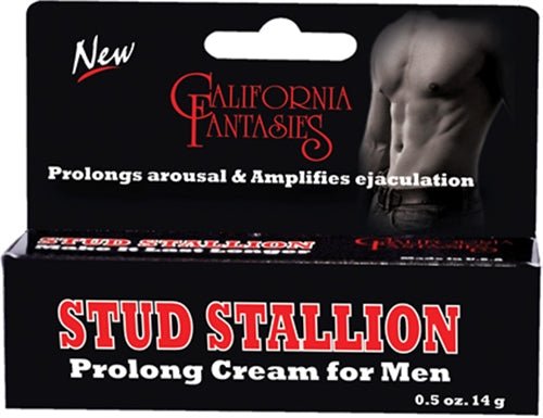 California Fantasies Stud Stallion - Prolong Cream for Men - 0.5 Oz. Tube - Boxed