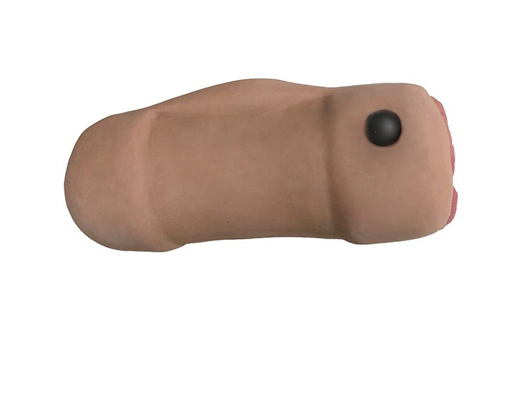Curve Toys Mistress Double Stroker Callie and Chloe - Latte - Stroker Masturbator - Realistic Pocket Pussy