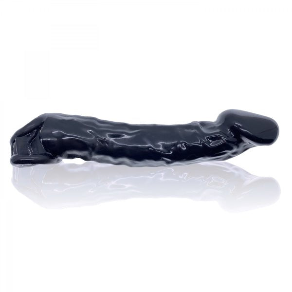 Oxballs Muscle Ripped Slim Veiny Cocksheath - Night Black