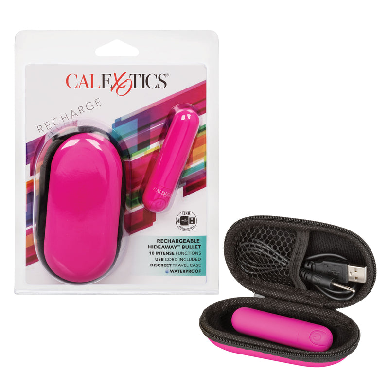 CalExotics Rechargeable Hideaway Bullet - Pink