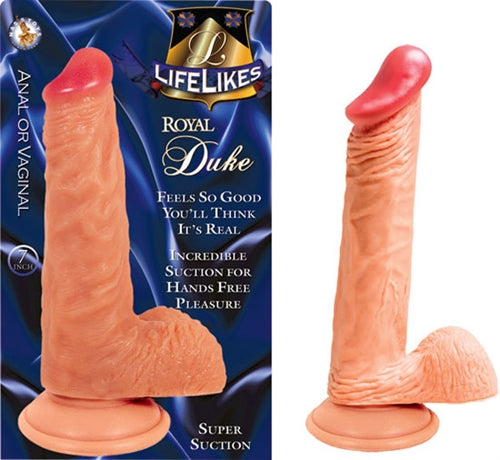 Nasstoys Lifelike Flesh Royal Duke 7 Inch
