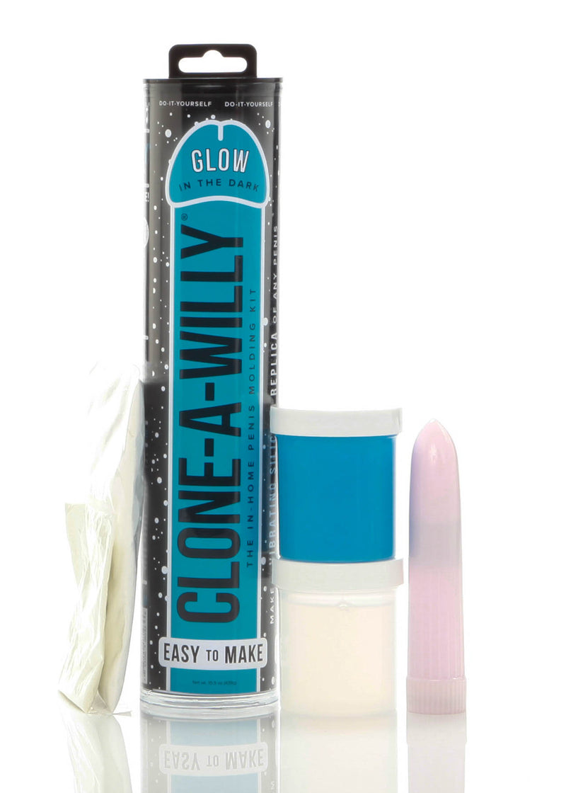 Clone-a-Willy Clone-a-Willy Glow-in-the-Dark Kit - Blue