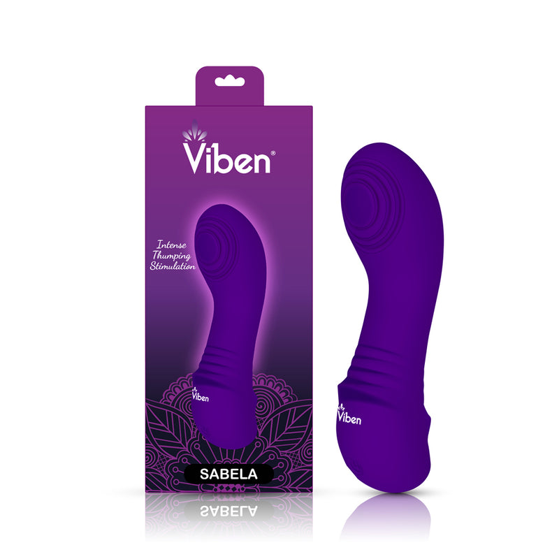 Viben Sebela Mini Thumping G-Spot Vibe - Violet