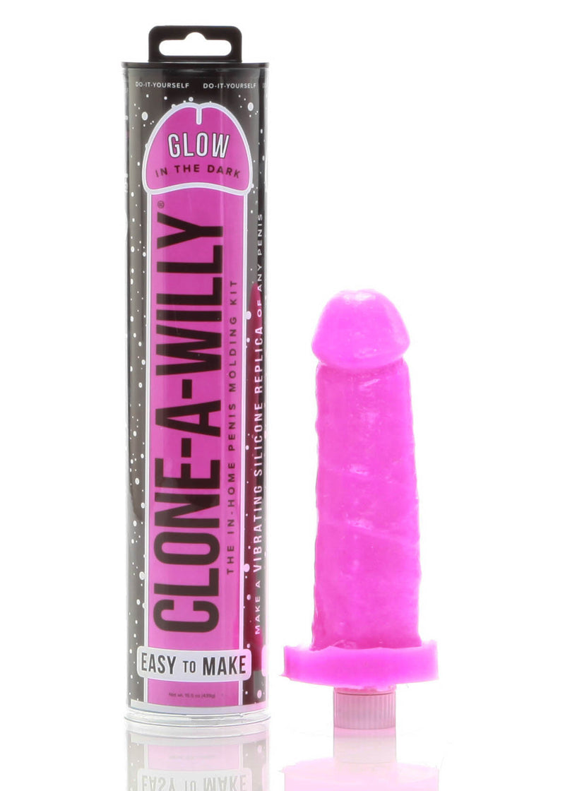 Clone-a-Willy Clone-a-Willy Glow-in-the-Dark Kit - Pink
