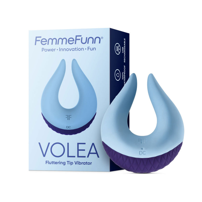 Femme Funn Volea - Light Blue / Dark Purple Base