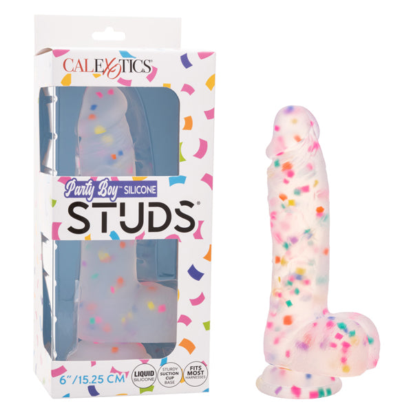 CalExotics Party Boy Silicone Studs 6"/15.25 Cm