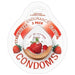 "Endurance Condoms - Strawberry - 3 Pack HTP2087"