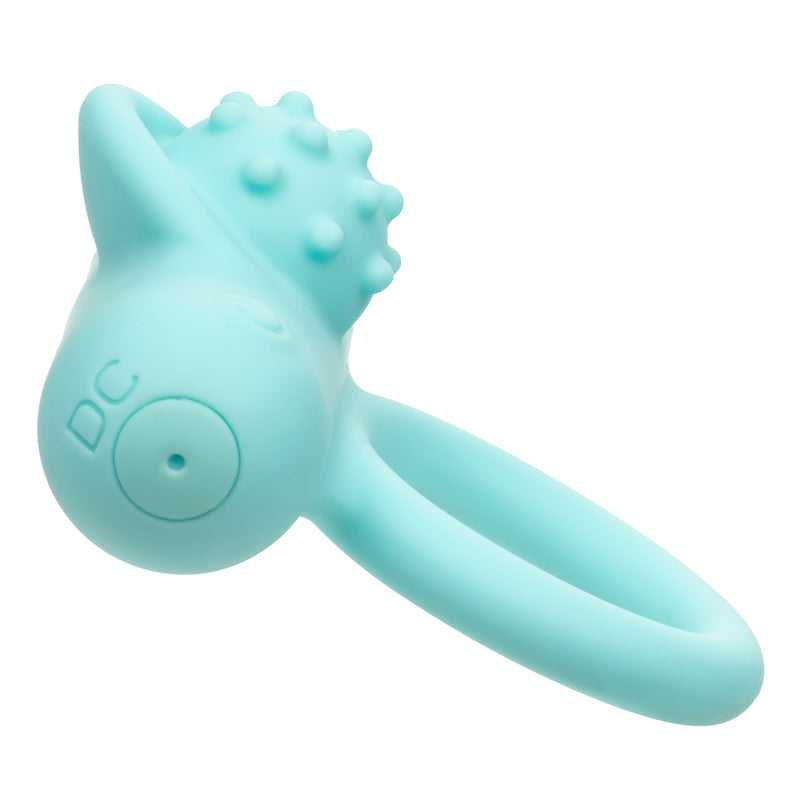 CalExotics Silicone Rechargeable Nubby Lover's Delight - Blue