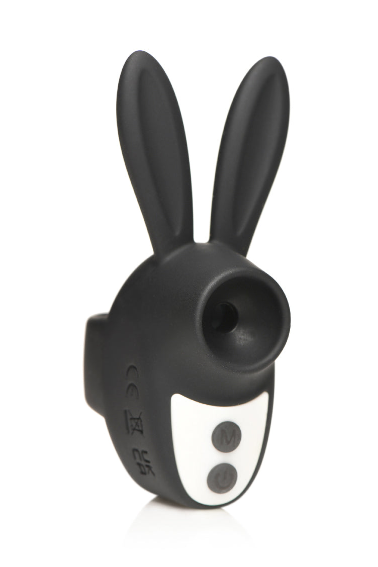 XR Brands Sucky Bunny Clit Stimulator - Black