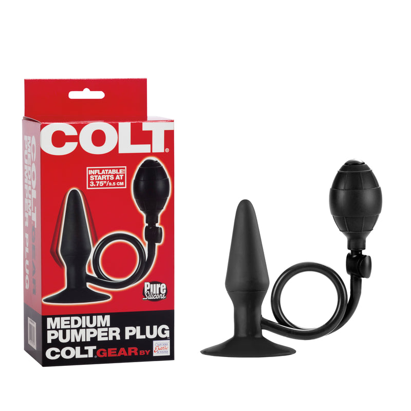CalExotics Colt Medium Pumper Plug - Black