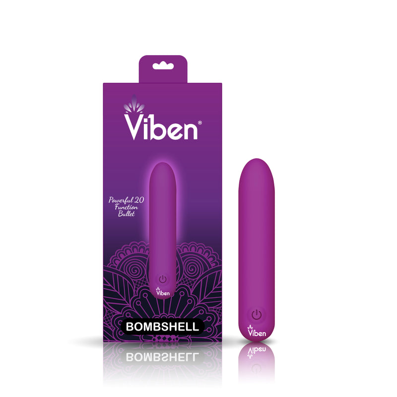 Viben Bombshell Flexible Bullet - Berry