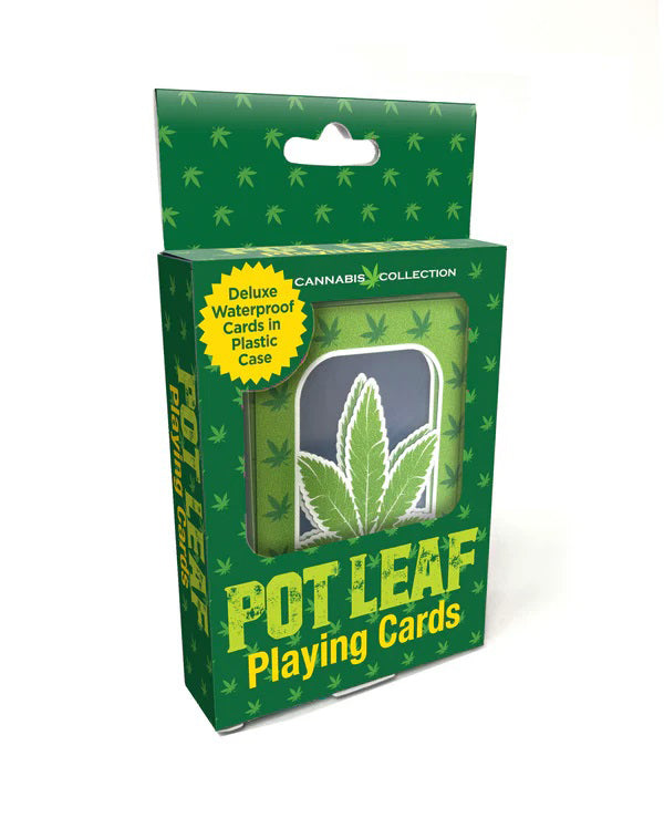 Little Genie Pot Leaf Waterproof Playing Cards