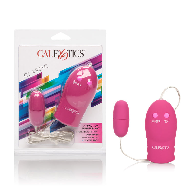 CalExotics 7-Function Power Play Bullet - Pink