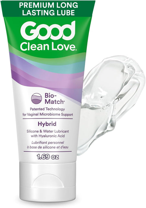Good Clean Love Hybrid Silicone & Water Based Lubricant 1.69 oz
