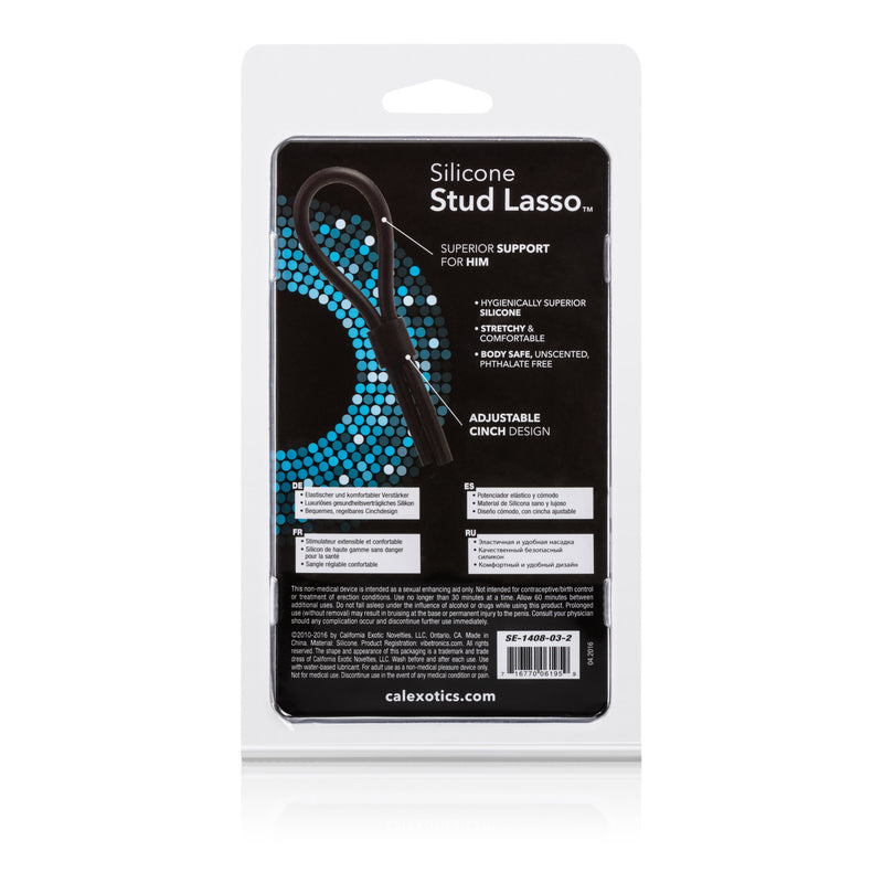 CalExotics Silicone Stud Lasso - Black
