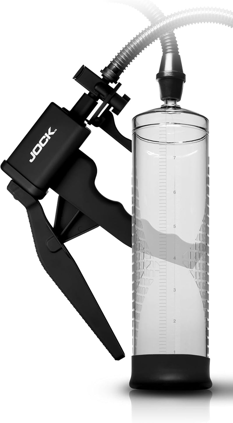 Curve Toys Amp Up Penis Pump With Trigger Handle - Clear