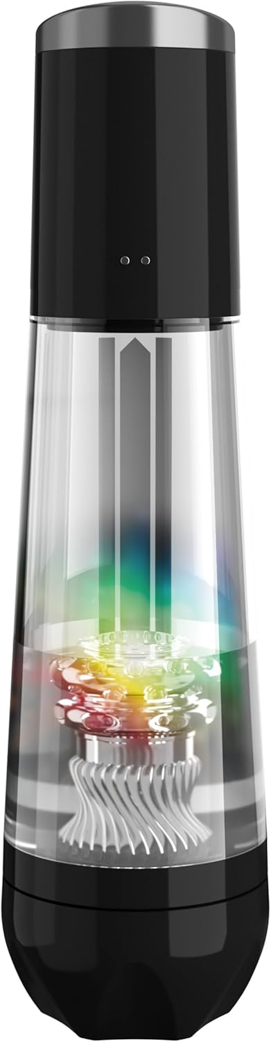 Pipedream PDX Elite ViewTube Max View - Black - Automatic Stroker Masturbator - Canister Masturbation Cup