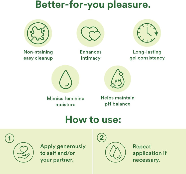 Good Clean Love Hybrid Silicone & Water Based Lubricant 1.69 oz