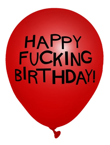 Little Genie X-Rated Birthday Party Balloons 8 Count