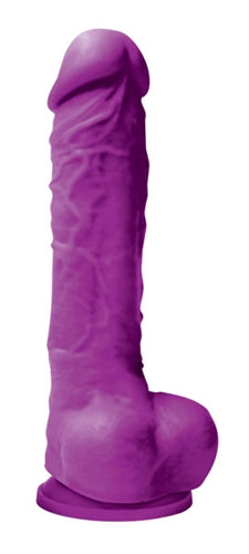 nsnovelties Colours Pleasures - 5 Inch Dildo - Purple