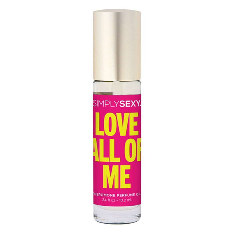 Classic Brands Simply Sexy Pheromone Perfume Oil Love All of Me Roll on .34 Oz