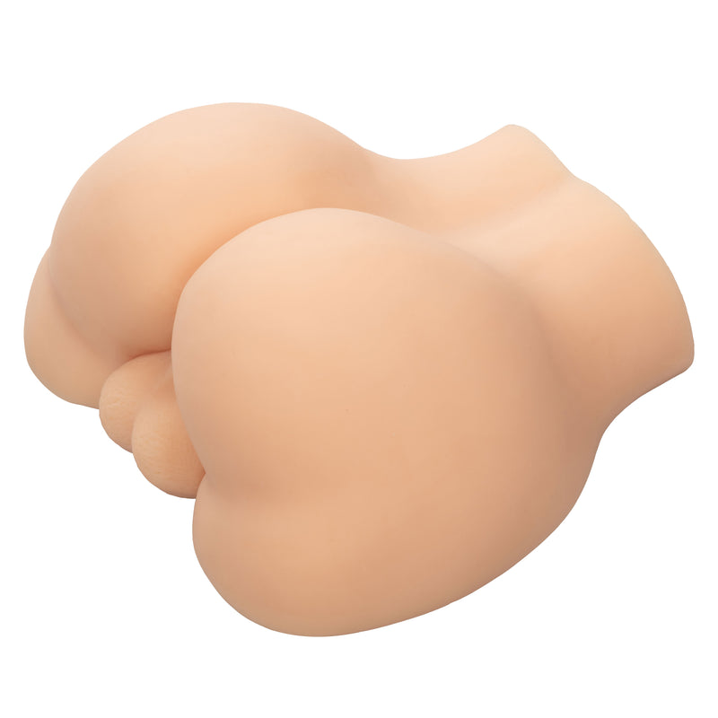 CalExotics Stroke It Bottom Banger - Ivory - Stroker Masturbator - Realistic Body Part Stroker