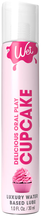 "Wet Delicious Oral Play - Cupcake - Waterbased Flavored Lube 1 Oz WT21540"