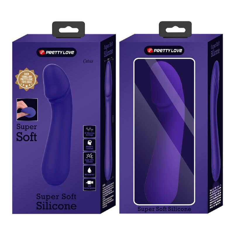 Pretty Love Cetus Rechargeable Vibrator - Purple