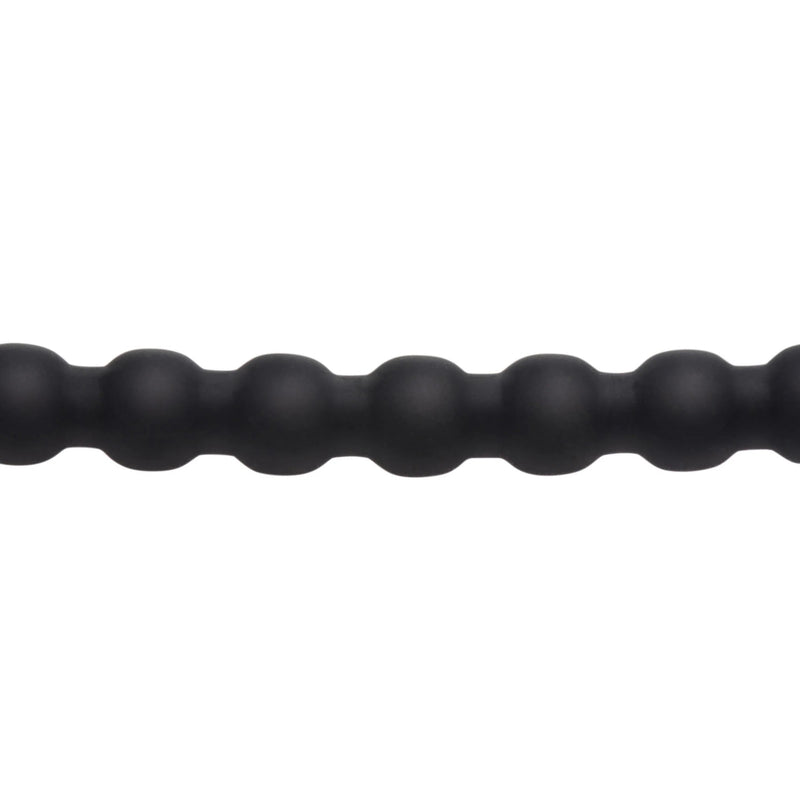 XR Brands 28x Dark Chain Rechargeable Remote Silicone Sound - Black