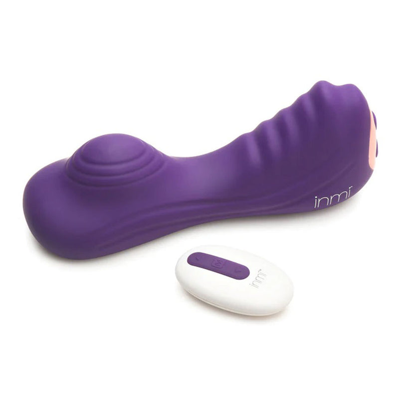 XR Brands Vibrating Silicone Grinder - Purple
