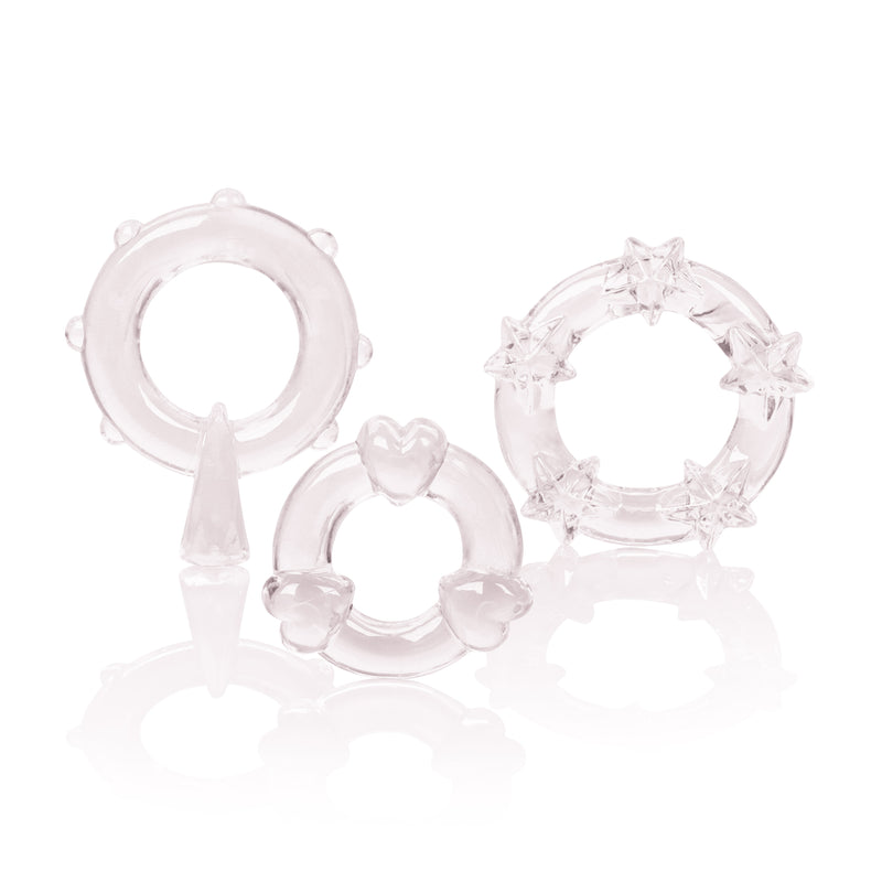 CalExotics Magic C-Rings - Clear