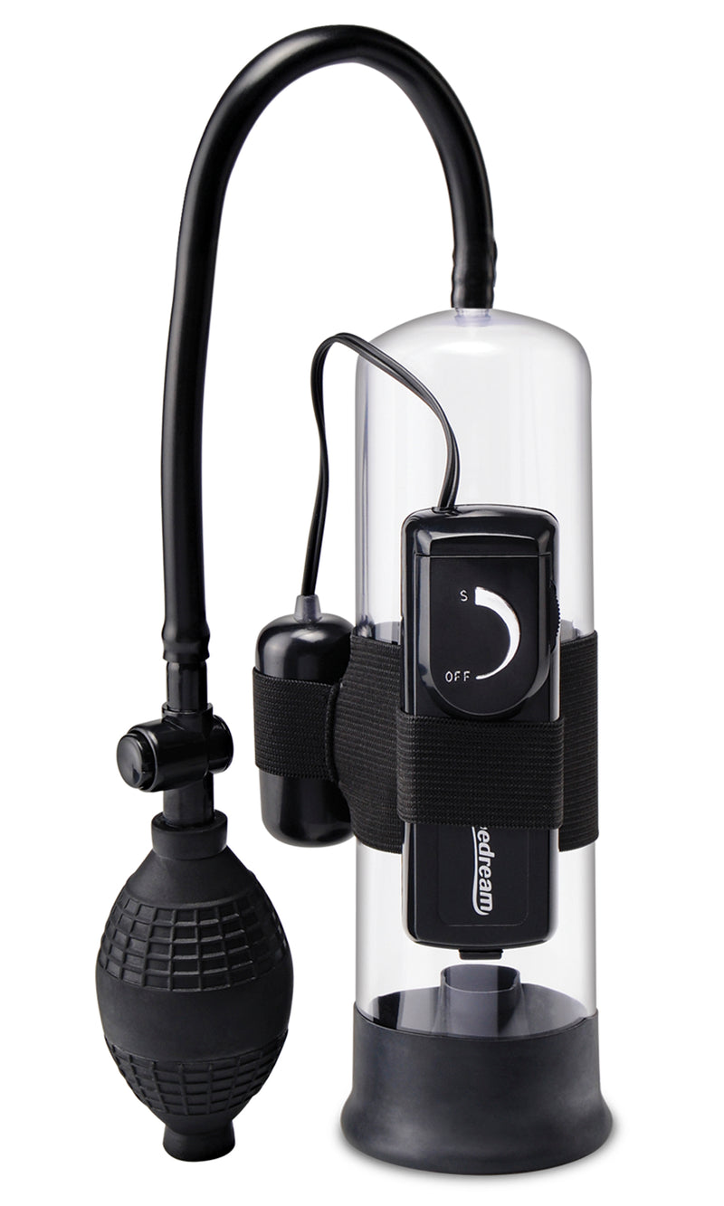 Pipedream Pump Worx Beginners Vibrating Pump - Black