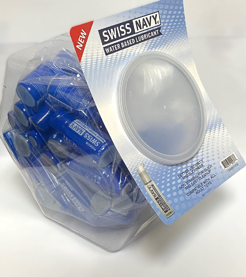 M.D. Science Lab Swiss Navy Water-Based 1oz 50ct Fishbowl
