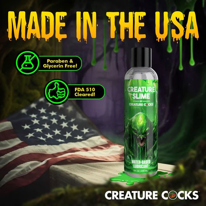 XR Brands Creature Slime Water Based Lubricant 8oz