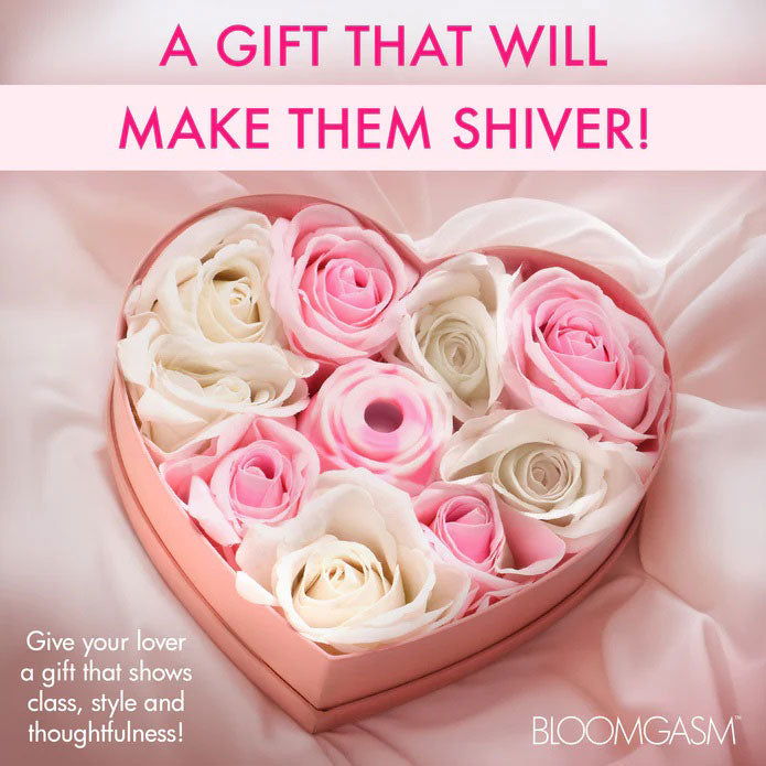 XR Brands Bl the Rose Lovers Gift Box - Pink Swirl
